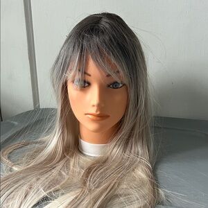 Stylish Ombre Wig for Women Straight 26 inch